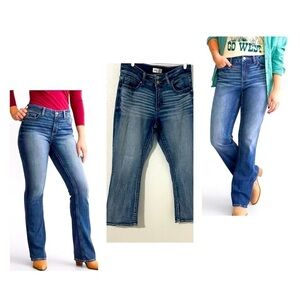 BKE Buckle Women’s “Gabby” Curvy Fit High Rise Bootcut Size 30x 291/2 Rodeo EUC